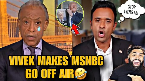 Vivek Ramaswamy Makes WOKE AL Sharpton QUIT The SHOW when Drops Truth Bomb about Trump & Obama!