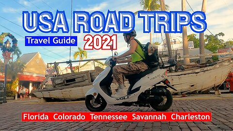 USA Road Trips 2021 -Florida, Colorado, Tennessee, Savannah, Charleston