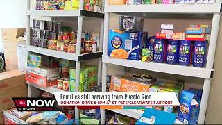 St.Pete-Clearwater airport hosts supply drive for hurricane refugees