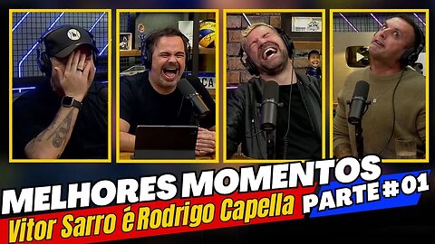 Vitor Sarro é Rodrigo Capella Ep 300 especial l Melhores Momentos Nó Tica apagar depois