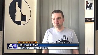 Idaho Shirts raises over $3,000 to help local restaurants