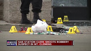 Suspect shot in attempted gas station robbery