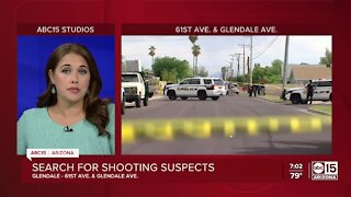 Multiple men on the loose after shooting involving police near 61st Avenue and Glendale
