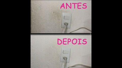 Como Tirar/Remover Sujeira da Parede Fácil!