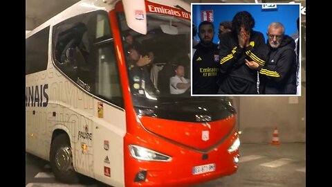 Shocking news Lyon bus Attacked before the match Marseille,