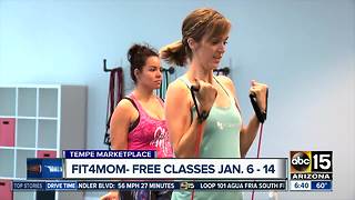 Try free classes at Fit4Mom in Tempe