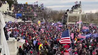 As chaos unfolded inside, Colorado protester at US Capitol saw a different picture outside