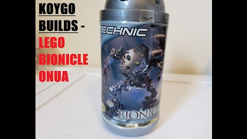 Koygo Builds! Lego Bionicle Onua (2001)