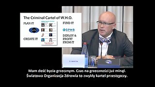 Dr. David Martin - WHO to zbrodnicza organizacja terrorystyczna, należy ją zniszczyć (napisy PL)