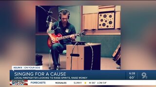 Local firefighter sings, writes music to help organizations during coronavirus pandemic