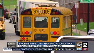 First day of school means big changes for students this year