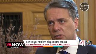 New KS Gov. Jeff Coyler names top priorities