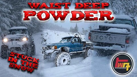 Snow Wheeling Adventure on Vancouver Island | And sliding down a hill uncontrollably.