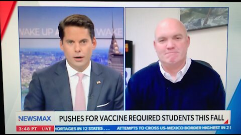 Lalor on Newsmax Opposing Cuomo SUNY Vax Mandate