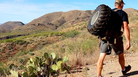 Backcountry Tire Change... and other random things :)