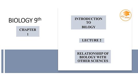 Biology| Class 9| Lecture 2| Relationship of Biology with other Sciences