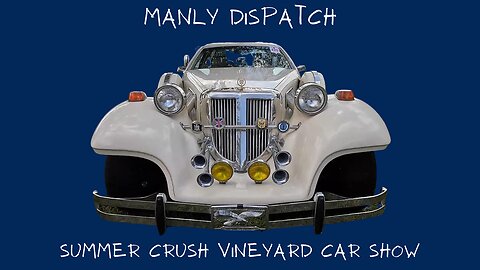 Spectacular Car Show at Summer Crush Vineyard, Fort Pierce, Florida