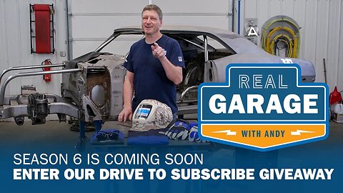 Real Garage Season 6: Drive to Subscribe Giveaway