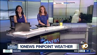 10News Pinpoint Weather for Sun. Sept. 1, 2019