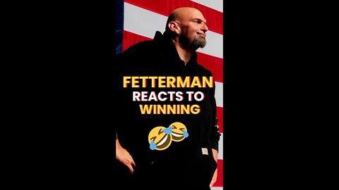 See How John Fetterman Reacted To Hearing The Election Results!