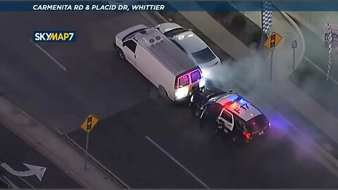 Police Chase Car Thief Letting Him Steal Two More Cars Before Shooting & Missing - Crazy Chase