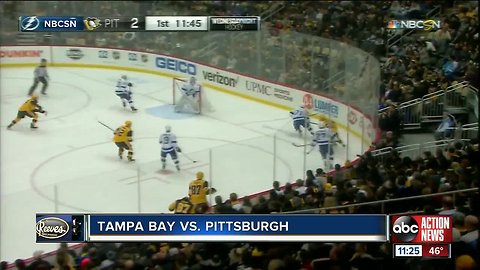 Pittsburgh Penguins jump out to early lead to top Tampa Bay Lightning 4-2