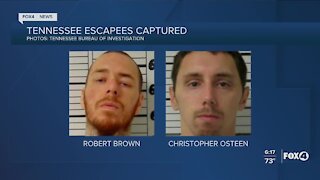 Two Tennessee escapees found in Florida