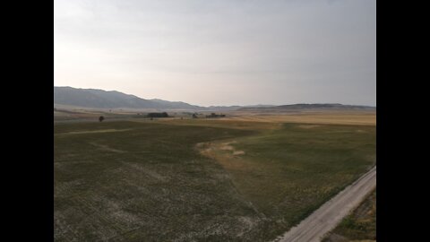 Clarkston, Utah from above