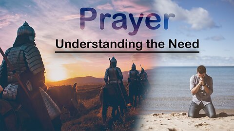 Understanding the Need --- February 18th 2024 --- Pastor Wayne Cash