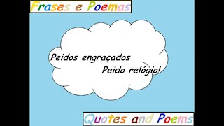 Peidos engraçados: Peido relógio! [Frases e Poemas]