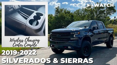 Wireless Charging Center Console Install (2019-2022 Silverados & Sierras)