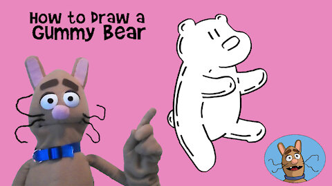 How to Draw a Gummy Bear