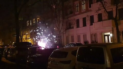 Spectacular Berliner New Year's Eve Fireworks Show