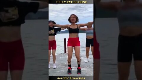 💃🏋️‍♀️ Belly Fat Be Gone: Effective Aerobic Exercises for a Trim Waistline 🌹 #short 2