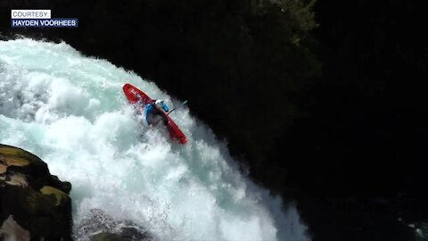 Hayden Voorhees earns paddler of the year after running 115-foot waterfall