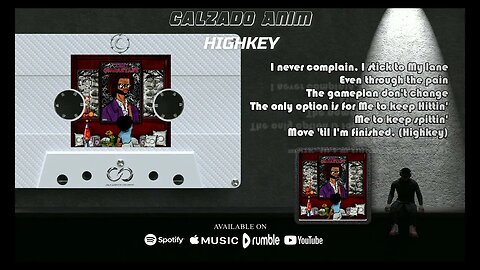 Calzado Anim - HIGHKEY (Official Quarantape Lyric Video)