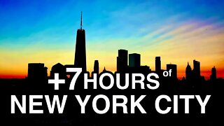 7 HOURS Manhattan New York City HD Screensaver