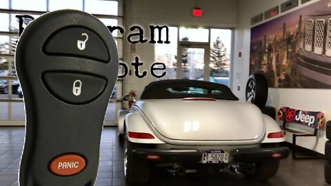 How much does it cost to have a Chrysler key fob remote programmed?