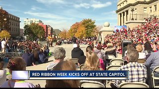 'Red Ribbon Week' kicks off with rally at State Capitol