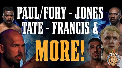 Jake Paul // Tommy Fury News * Andrew Tate JAILED Update * Francis Leaked Texts - Jones & MORE!