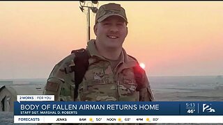 Body of fallen Oklahoma Guardsman returns home