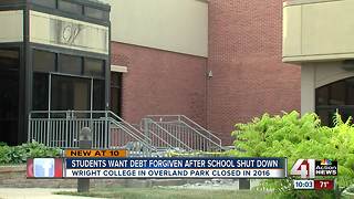 College shuts down, students want loans forgiven