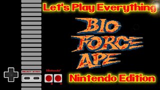 Let's Play Everything: Bio Force Ape