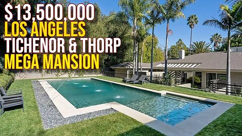 Inside $13,500,000 Los Angeles Tichenor & Thorp Mega Mansion