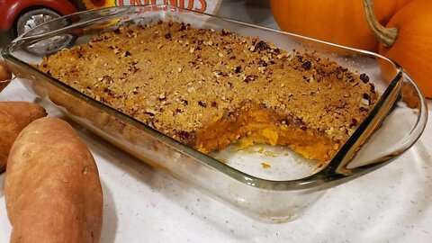 Sweet Potato Casserole - With Secret Tip - The Hillbilly Kitchen