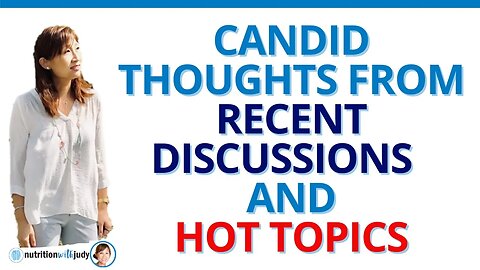 Thoughts on Insulin Resistance, Ideal Diets, Hormones and Other Hot Topics