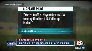 Pilot killed in Fishers plane crash