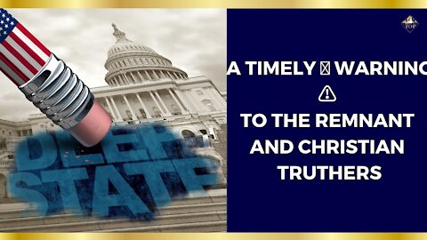 A Timely 🚨 Warning ⚠️ to the Remnant and Christian Truthers | Thriving on Purpose