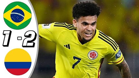 Brazil vs Colombia 1-2 highlight match 2023 HD