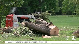 Omaha parks cleanup delayed
